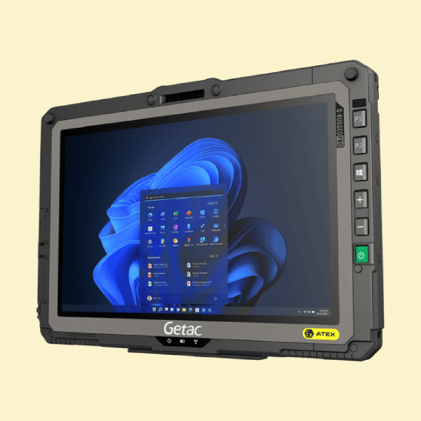 This GETAC Explosion Proof Tablet is ATEX and IECEx certified for zones 2 and 22.