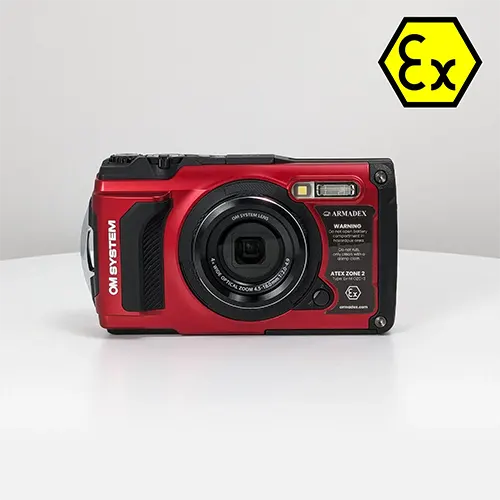 Our Armadex EX-M OZC 3 ATEX Certified Camera.