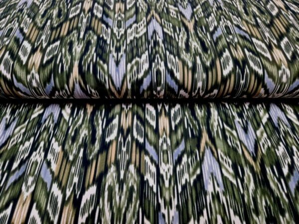 ikat groen travelstoffen